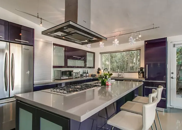 Mid-century Modern Wbackyard Oasis Putting